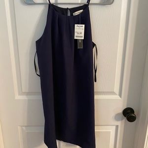 Ladies dress NWT in navy, never worn